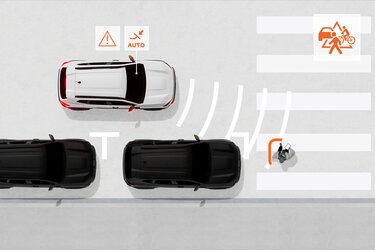 active emergency braking system (AEBS) -  Dacia Duster